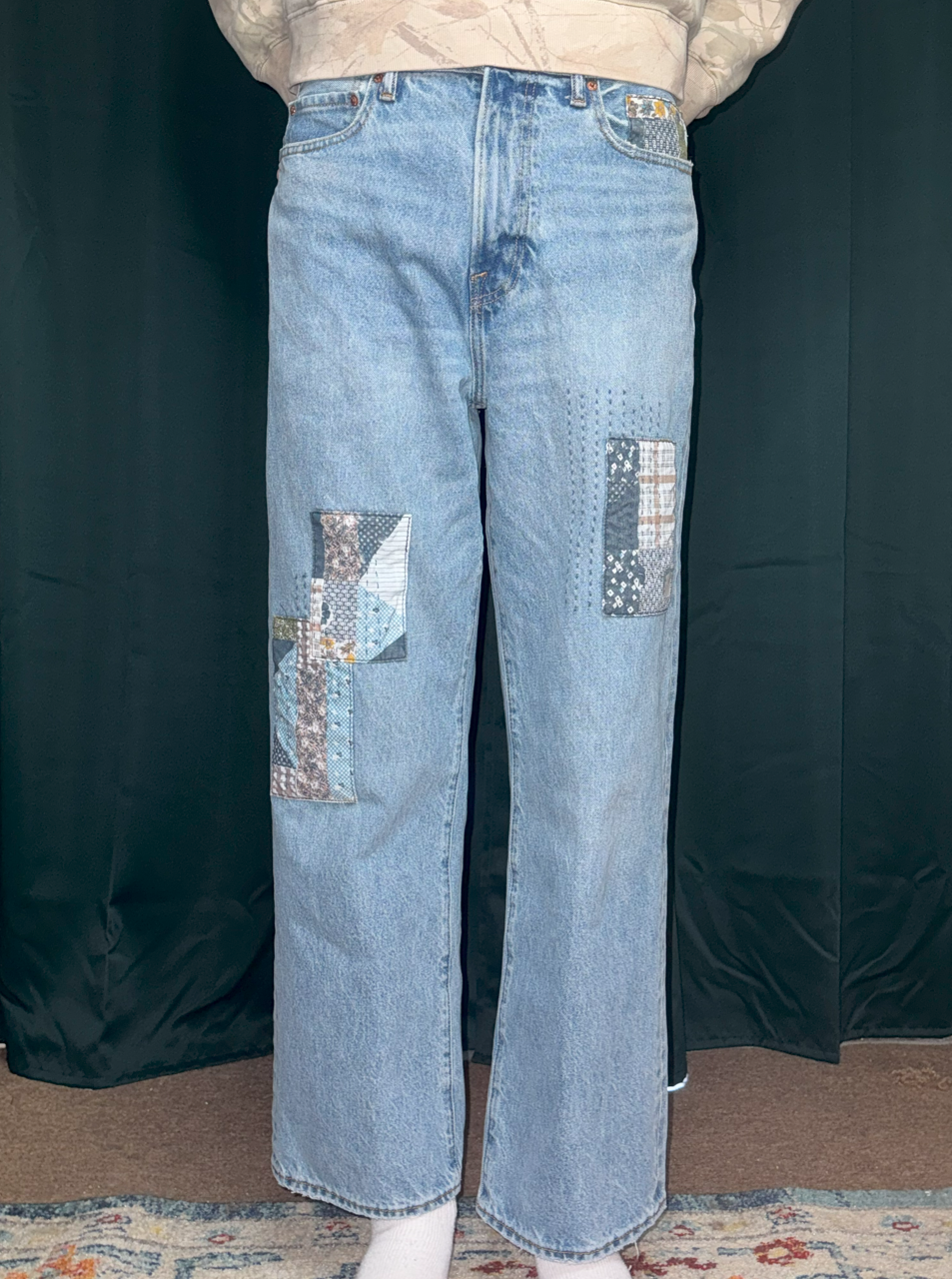 Patch Work Jeans