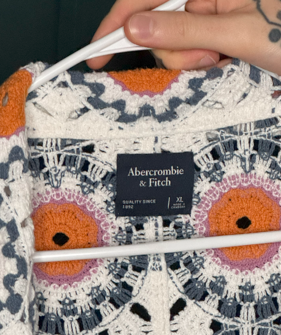 CROCHET-STYLE SHIRT