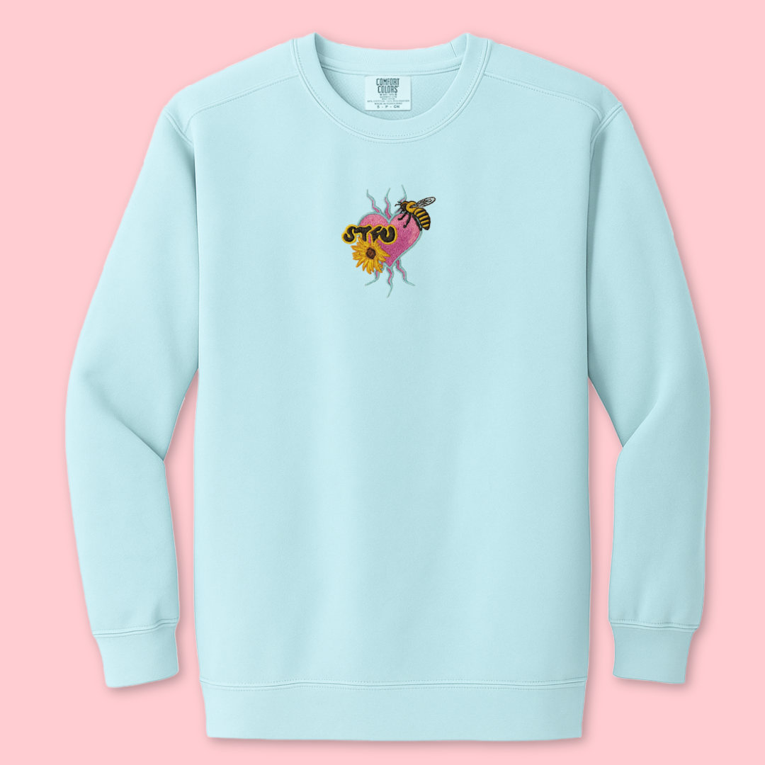 SUMMER HEART SWEATSHIRT