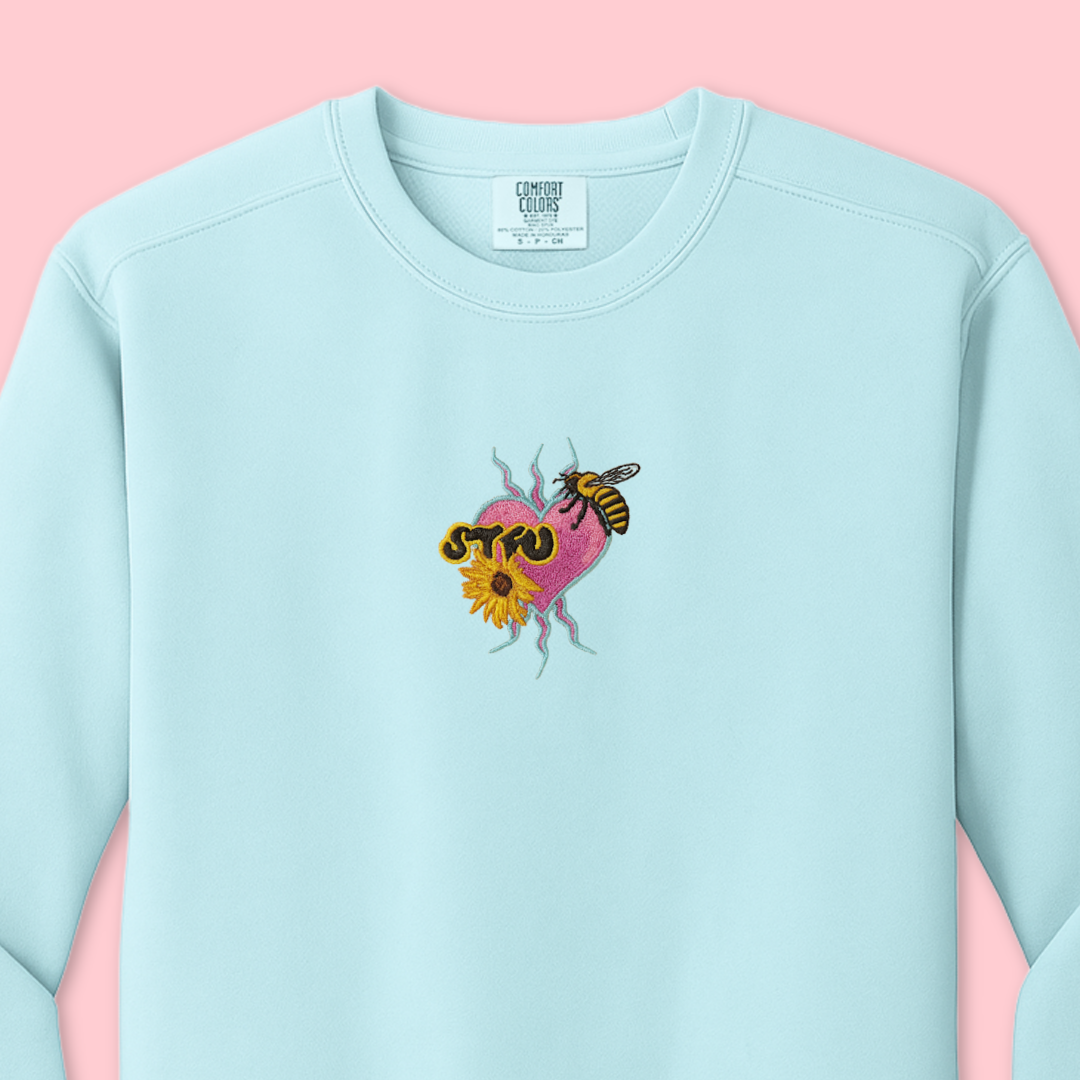 SUMMER HEART SWEATSHIRT