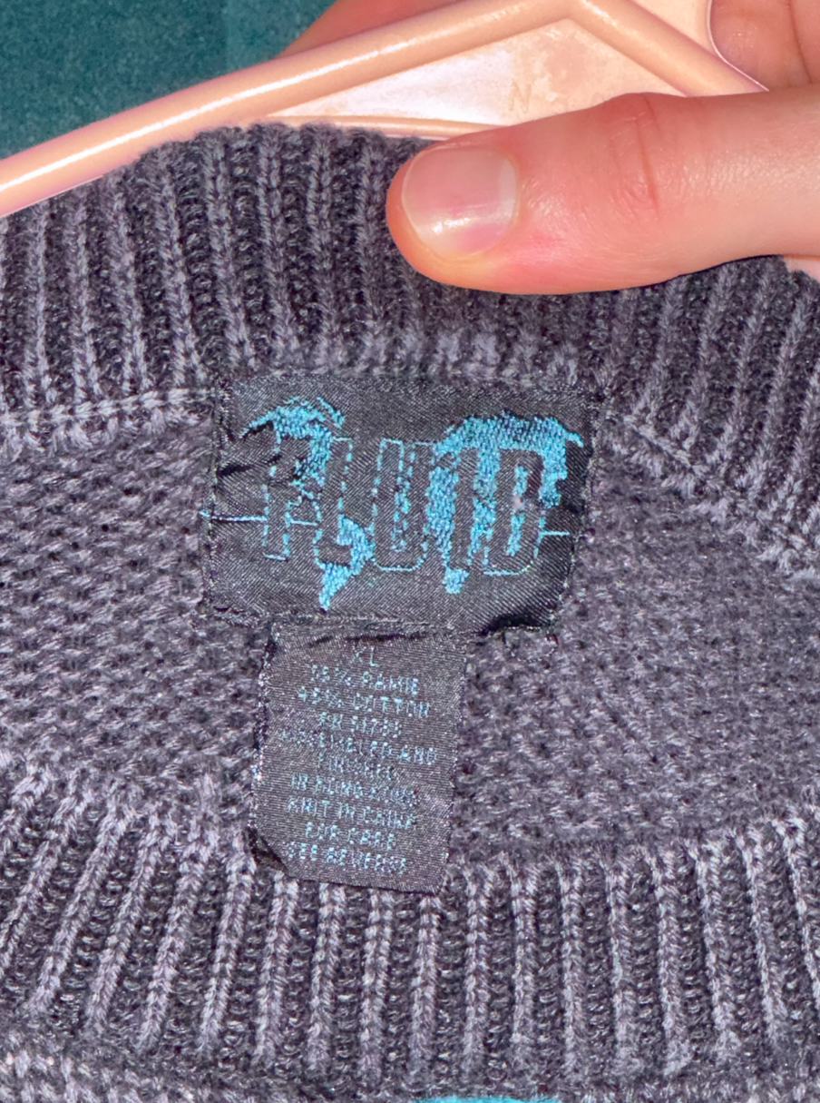 Vintage Patch Work Sweater