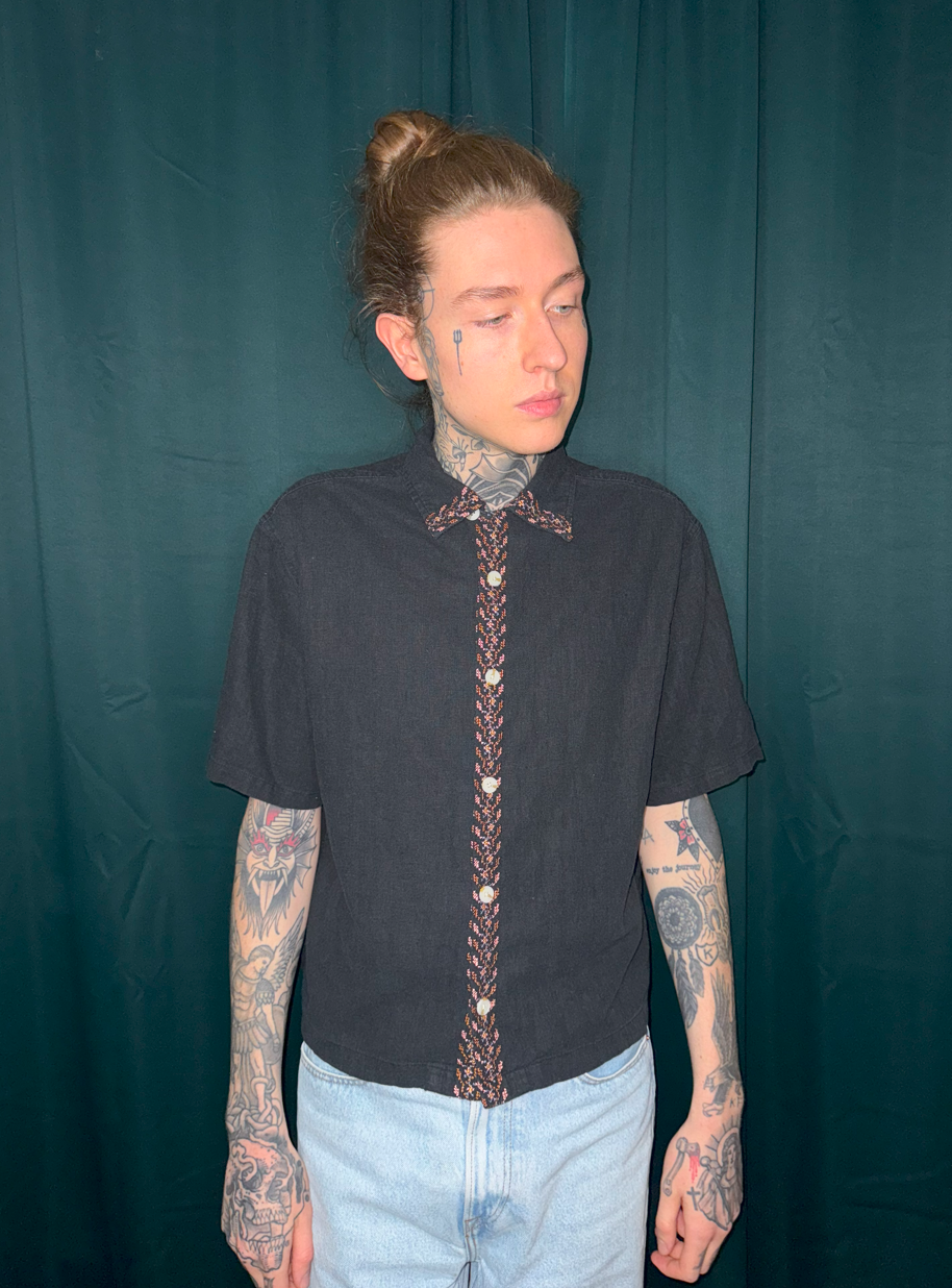 FALL EMBROIDERED SHIRT
