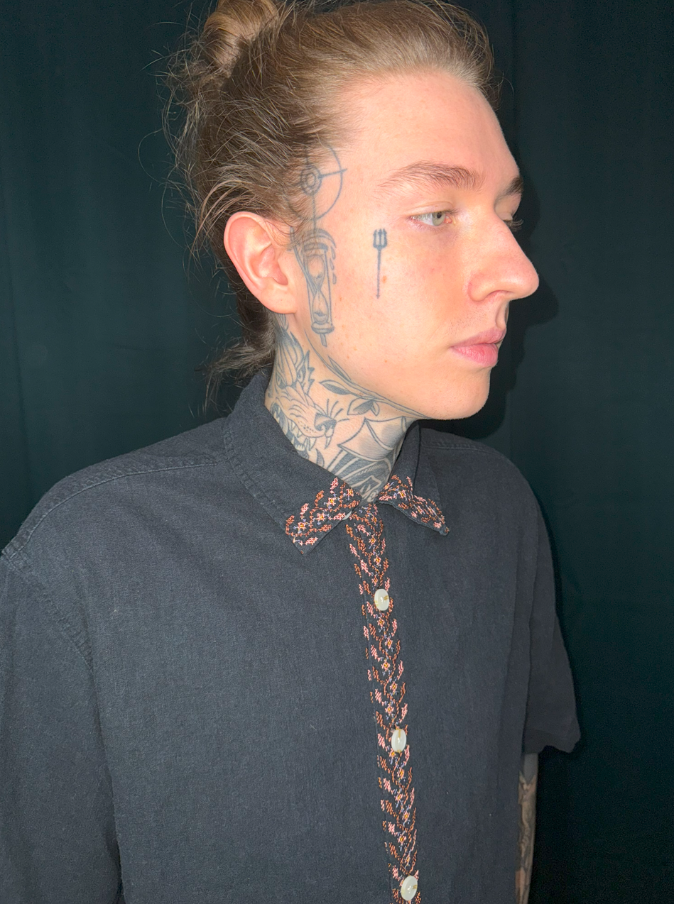 FALL EMBROIDERED SHIRT