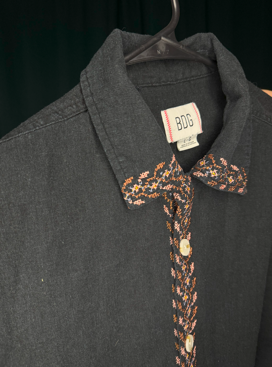 FALL EMBROIDERED SHIRT